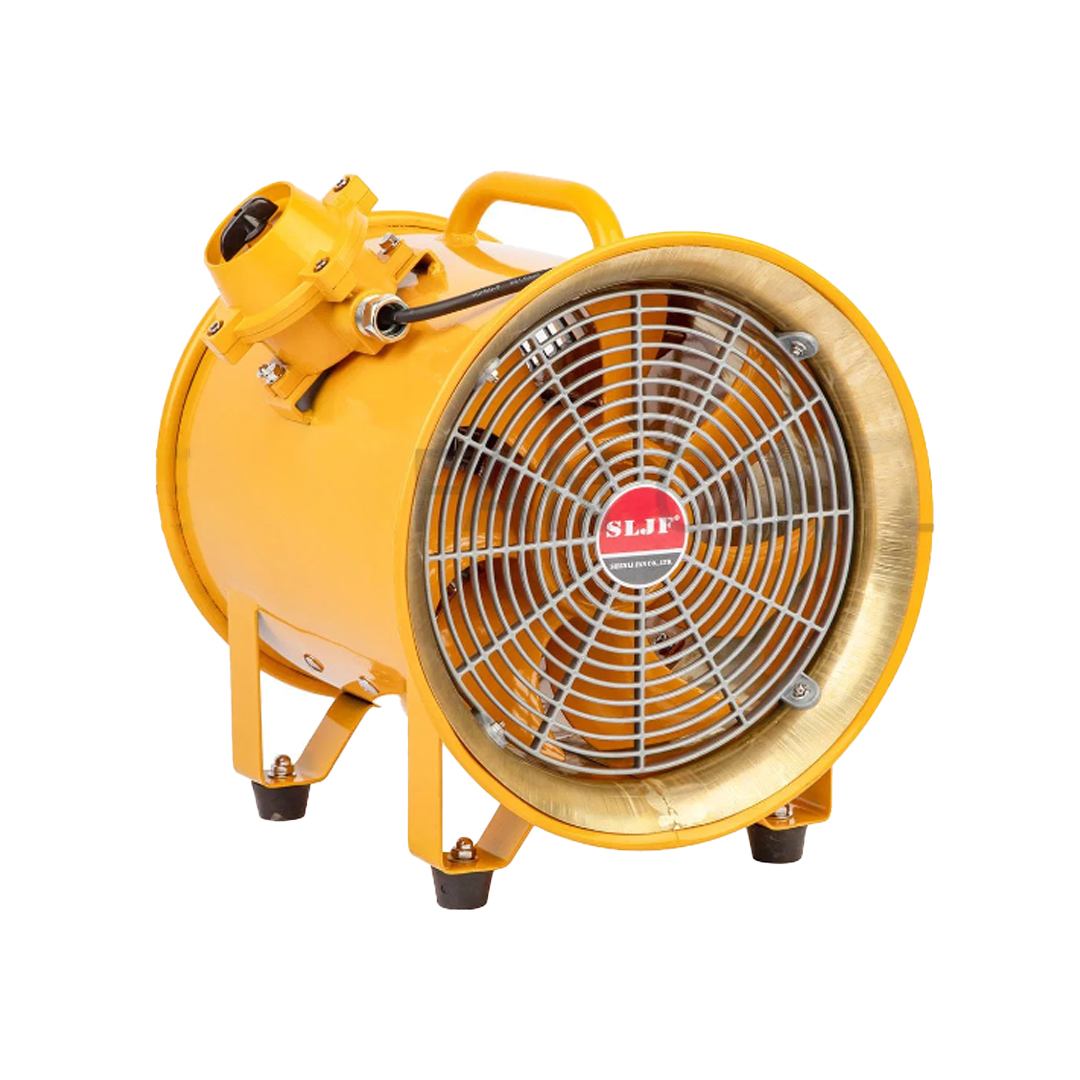 Air ventilation Blower Explosion proof CE_ATEX With Antistatic Black Duct Hose BTF 30 1